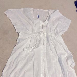 Old Navy linen cover up